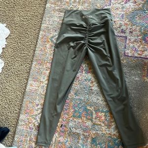 Dusty olive with a hint of grey leggings WILLING TO NEGOTIATE PRICE